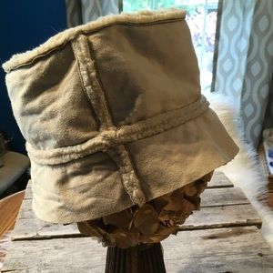 Fair weather hat/ 100%poly/warm/tan